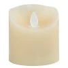 Butlers Bougie LED GLOWING FLAME - Cire / Polypropylène - Crème - Hauteur : 8 cm