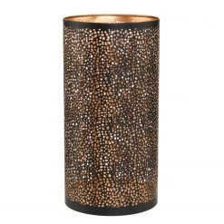 Butlers Photophore LUMINOUS - Fer - Noir - Hauteur : 25 cm