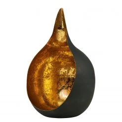 Butlers Bougeoir DELIGHT I - Fer - Noir - Hauteur : 20 cm