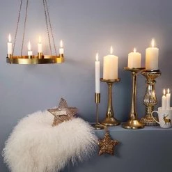 Butlers Bougeoir HIGHLIGHT III - Aluminium - Doré -Pas Cher Décoration Magasin 1000339179 220311 023 MOOD DETAILS P000000001000339179 mood