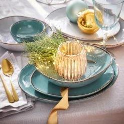 Butlers Bougeoir YULE - Verre - Doré -Pas Cher Décoration Magasin 1000339209 220311 021 MOOD DETAILS P000000001000339209 mood