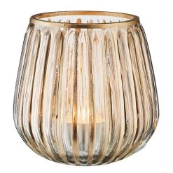 Butlers Bougeoir YULE - Verre - Doré -Pas Cher Décoration Magasin 1000339209 220311 030 DETAILS P000000001000339209