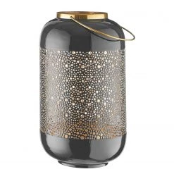 Butlers Lanterne EMILIE II - Fer - Gris foncé