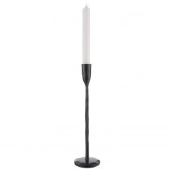 Butlers Bougeoir BLACKSMITH II - Fer - Noir - Hauteur : 30 cm -Pas Cher Décoration Magasin 1000339231 220311 030 DETAILS P000000001000339231