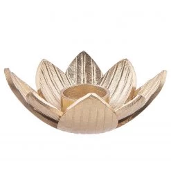 Butlers Bougeoir GOLDEN NATURE - Aluminium - Doré