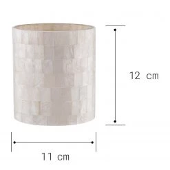 Butlers Photophore SEASIDE - Verre - Crème -Pas Cher Décoration Magasin 1000339259 220311 500 SKETCH DETAILS P000000001000339259 sketch