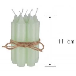 Butlers Bougeoirs LITTLE LIGHT (8 éléments) - Verre / Fer / Paraffine - Argenté -Pas Cher Décoration Magasin 1000339321 220311 500 SKETCH DETAILS P000000001000339321 sketch