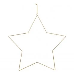 Butlers Objet déco STAR - Fer - Doré