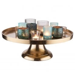 Butlers Assiette décorative BANQUET II - Aluminium - Doré -Pas Cher Décoration Magasin 1000339408 220307 030 DETAILS P000000001000339408