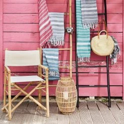 Butlers Lanterne BAMBOO NIGHTS I - Bambou / Verre - Beige - Hauteur : 50 cm -Pas Cher Décoration Magasin 1000339476 220311 021 MOOD DETAILS P000000001000339476 mood