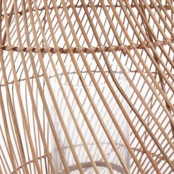 Butlers Lanterne BALI NIGHTS - Rotin - Naturel - Hauteur : 61 cm -Pas Cher Décoration Magasin 1000339484 220726 040 DETAILS P000000001000339484