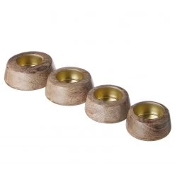 Butlers Bougeoirs FOREST (4 éléments) - Manguier / Marron 7 Butlers Bougeoirs FOREST (4 éléments) - Manguier / Marron -Pas Cher Décoration Magasin 1000339485 220311 030 DETAILS P000000001000339485