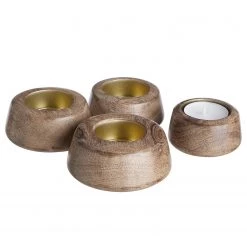 Butlers Bougeoirs FOREST (4 éléments) - Manguier / Marron 8 Butlers Bougeoirs FOREST (4 éléments) - Manguier / Marron -Pas Cher Décoration Magasin 1000339485 220311 040 DETAILS P000000001000339485