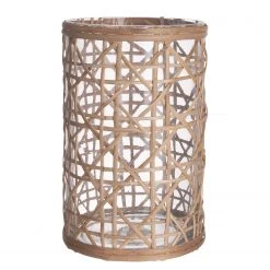 Butlers Photophore LE HAVRE - Verre / Zostère - Naturel