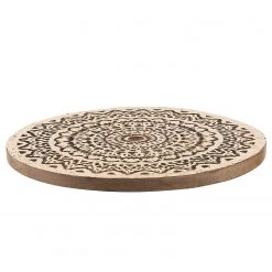 Butlers Assiette décorative BALI - Manguier / Marron