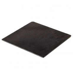 Butlers Tablette PLATEAU - Ardoise - Noir - 20 x 20 cm