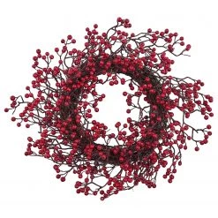 Butlers Couronne FLORISTA - Fer / Polyester PVC - Rouge