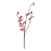 Butlers Branche de baies WINTERGREEN II - Fer / Polyester PVC - Marron / Rouge