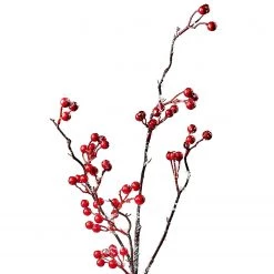 Butlers Branche de baies WINTERGREEN II - Fer / Polyester PVC - Marron / Rouge -Pas Cher Décoration Magasin 1000339842 220310 030 DETAILS P000000001000339842