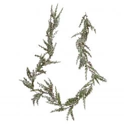 Butlers Guirlande cyprès WINTERGREEN - Fer / Polyester PVC - Vert