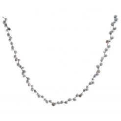 Butlers Guirlande de sapin WINTERGREEN - Fer / Polyester PVC - Vert / Blanc