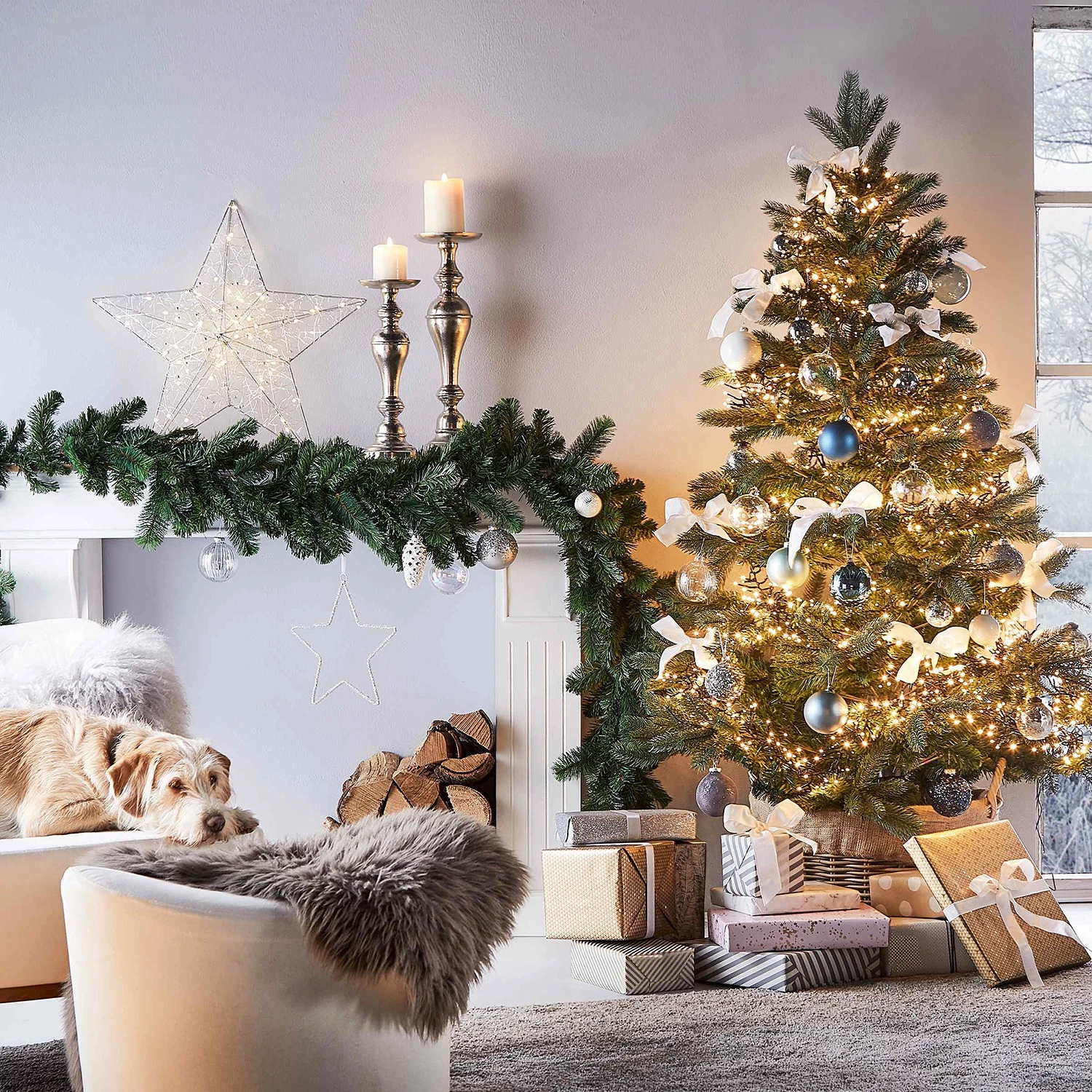 Butlers Guirlande sapin WINTERGREEN - PVC / Métal / Papier - Vert foncé 2 Butlers Guirlande sapin WINTERGREEN - PVC / Métal / Papier - Vert foncé – Image 2