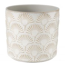 Butlers Pot de fleur BLOOMY II - Grès - Crème