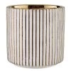 Butlers Pot de fleur rayures GOLDIE