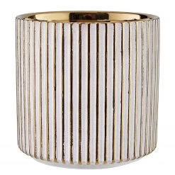 Butlers Pot de fleur rayures GOLDIE