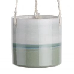 Butlers Hänge-Pot de fleur HORIZON - Grès - Avocat -Pas Cher Décoration Magasin 1000341454 220317 055 DETAILS P000000001000341454