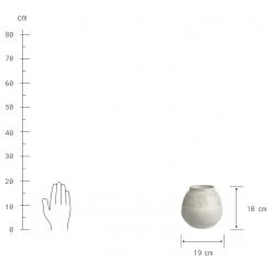 Butlers Pot de fleur Vase FINJA - Terracotta / Blanc -Pas Cher Décoration Magasin 1000341459 220317 040 DETAILS P000000001000341459