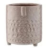 Butlers Pot de fleur avec visage ETHNO - Porcelaine - Diamètre : 11 cm