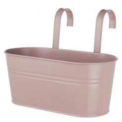 Butlers Cache-pot à suspendre ZINC - Zinc - Rose