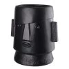 Butlers Pot de fleur Île de Pâques MOAI - Magnésie - Noir