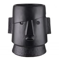 Butlers Pot de fleur Île de Pâques MOAI - Magnésie - Noir -Pas Cher Décoration Magasin 1000341544 220317 040 DETAILS P000000001000341544