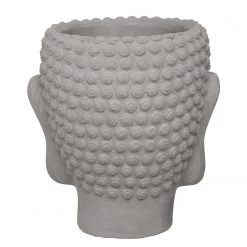 Butlers Pot de fleur BUDDHA II - Béton - Gris -Pas Cher Décoration Magasin 1000341553 220317 060 DETAILS P000000001000341553
