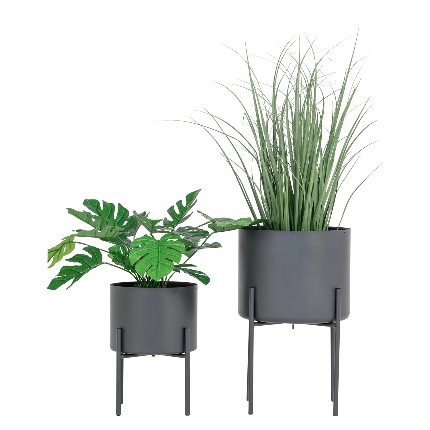 Loftscape Pots de fleur Roncon - Acier - Gris 6 Loftscape Pots de fleur Roncon - Acier - Gris – Image 6