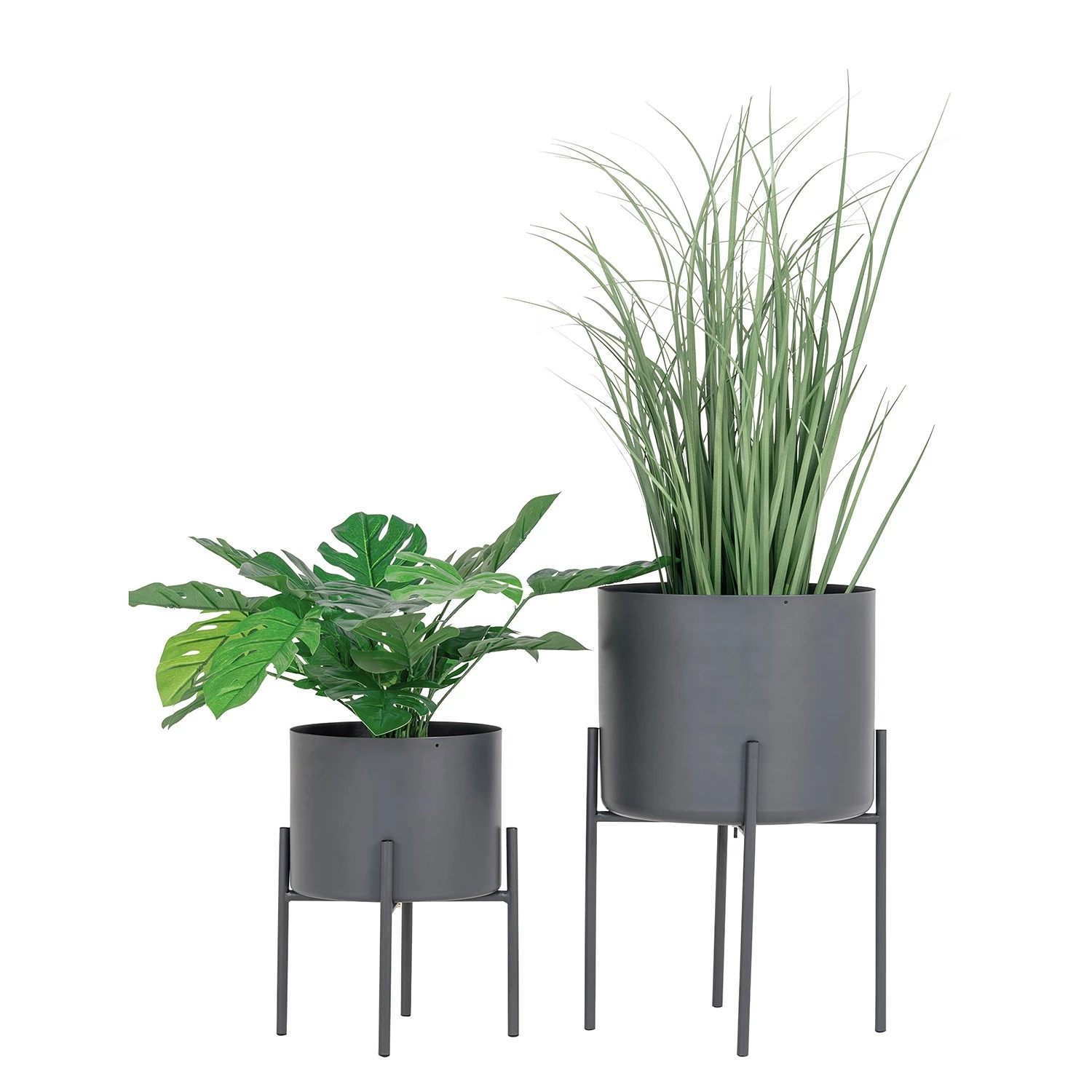 Loftscape Pots de fleur Roncon - Acier - Gris 7 Loftscape Pots de fleur Roncon - Acier - Gris – Image 7