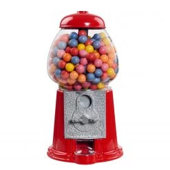 Butlers Distributeur de bonbons BIG SPENDER - Verre / Aluminium - Rouge -Pas Cher Décoration Magasin 1000343923 220406 030 DETAILS P000000001000343923