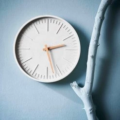 Butlers Horloge murale WALL COUTURE - Polyrésine - Gris -Pas Cher Décoration Magasin 1000343932 220406 021 MOOD DETAILS P000000001000343932 mood