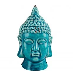 Butlers Figurine BUDDHA II - Porcelaine - Turquoise -Pas Cher Décoration Magasin 1000343961 220406 030 DETAILS P000000001000343961