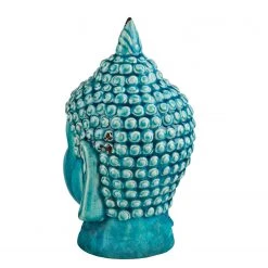 Butlers Figurine BUDDHA II - Porcelaine - Turquoise -Pas Cher Décoration Magasin 1000343961 220406 040 DETAILS P000000001000343961