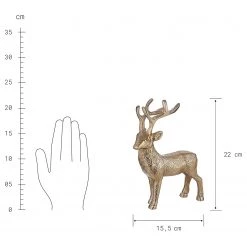 Butlers Objet déco STALLONE - Aluminium - Doré -Pas Cher Décoration Magasin 1000343972 220406 500 SKETCH DETAILS P000000001000343972 sketch