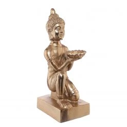 Butlers Objet déco BALI - Aluminium - Doré -Pas Cher Décoration Magasin 1000344010 220406 050 DETAILS P000000001000344010