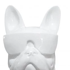 INSTYLE by Kayoom Sculpture Dude 100 - Marbre / Fer - Blanc -Pas Cher Décoration Magasin 1000346430 220425 050 DETAILS P000000001000346430