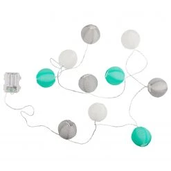 Butlers Guirlande lumineuse OPEN AIR - Nylon - 10 ampoules - Vert -Pas Cher Décoration Magasin 1000360392 220630 030 DETAILS P000000001000360392