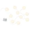 Butlers Guirlande lumineuse OPEN AIR - Nylon - 10 ampoules - Blanc