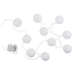 Butlers Guirlande lumineuse OPEN AIR - Nylon - 10 ampoules - Blanc -Pas Cher Décoration Magasin 1000360393 220630 030 DETAILS P000000001000360393