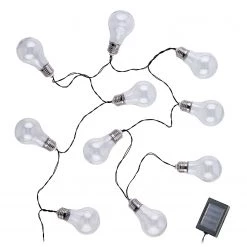 Butlers Guirlande lumineuse SUNLIGHT - ABS - 10 ampoules - Translucide -Pas Cher Décoration Magasin 1000360398 220630 030 DETAILS P000000001000360398