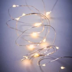 Butlers Guirlande lumineuse TWINE LIGHTS I - Argenté -Pas Cher Décoration Magasin 1000360428 220630 060 DETAILS P000000001000360428